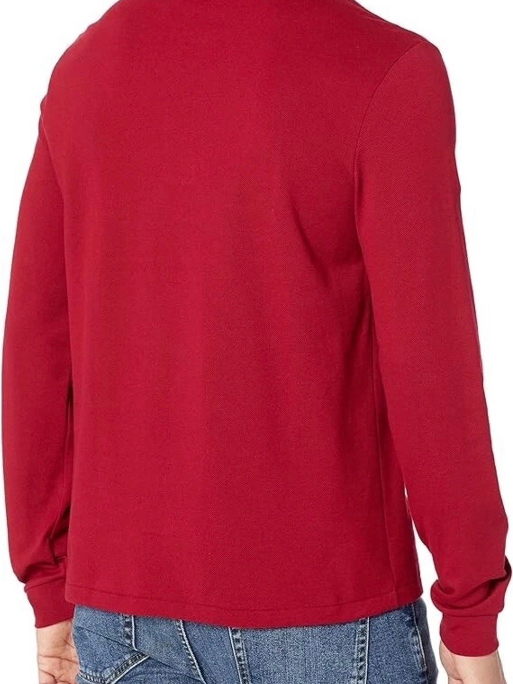 New with tags authentic Lacoste Classic Fit Long Sleeve Polo Shirt - Picture 12 of 16